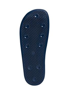 Adidas Adilette Azul Marinho Flip Flops Para Homen