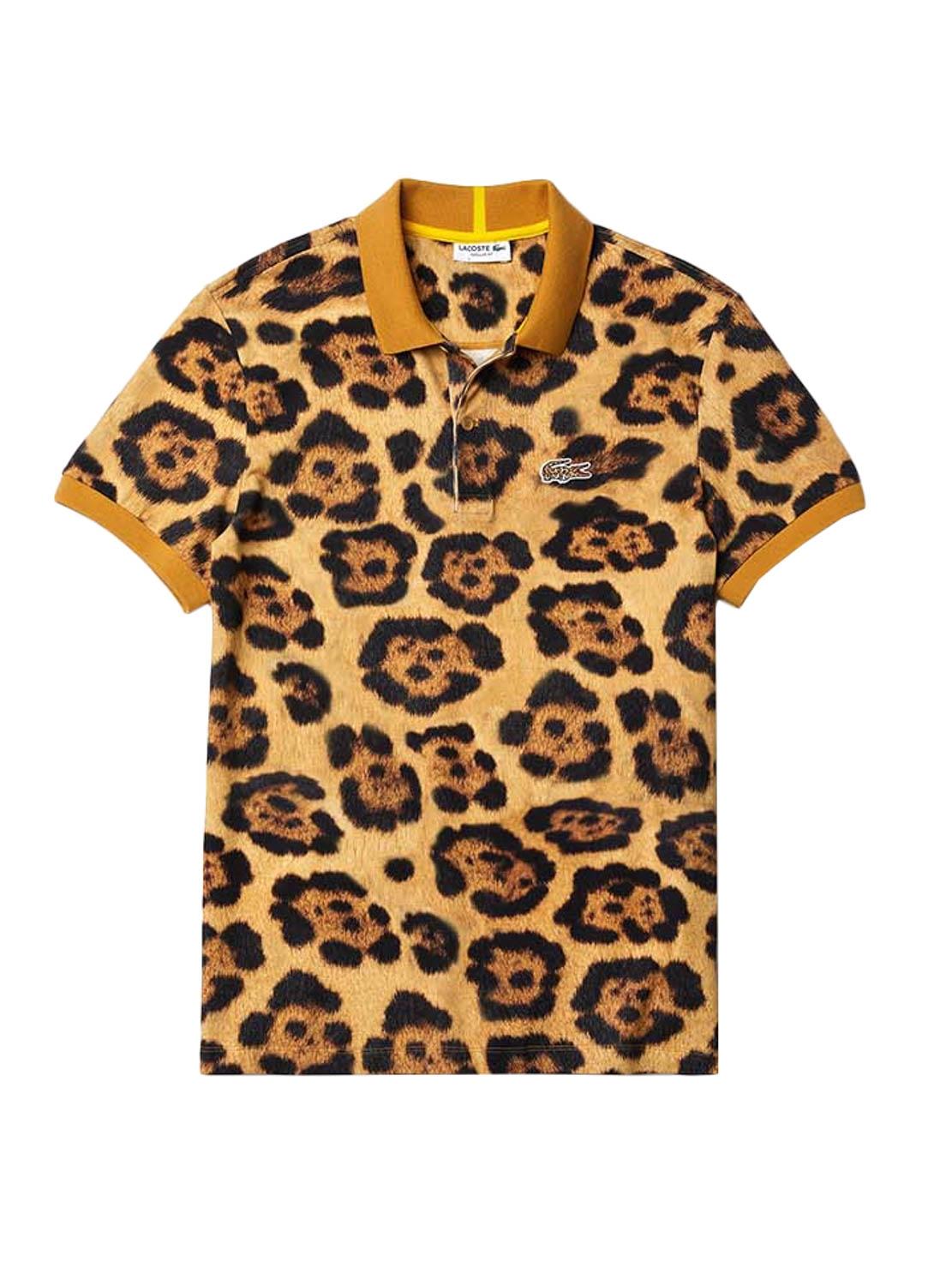 Polo Lacoste x National Geographic Leopard Homem