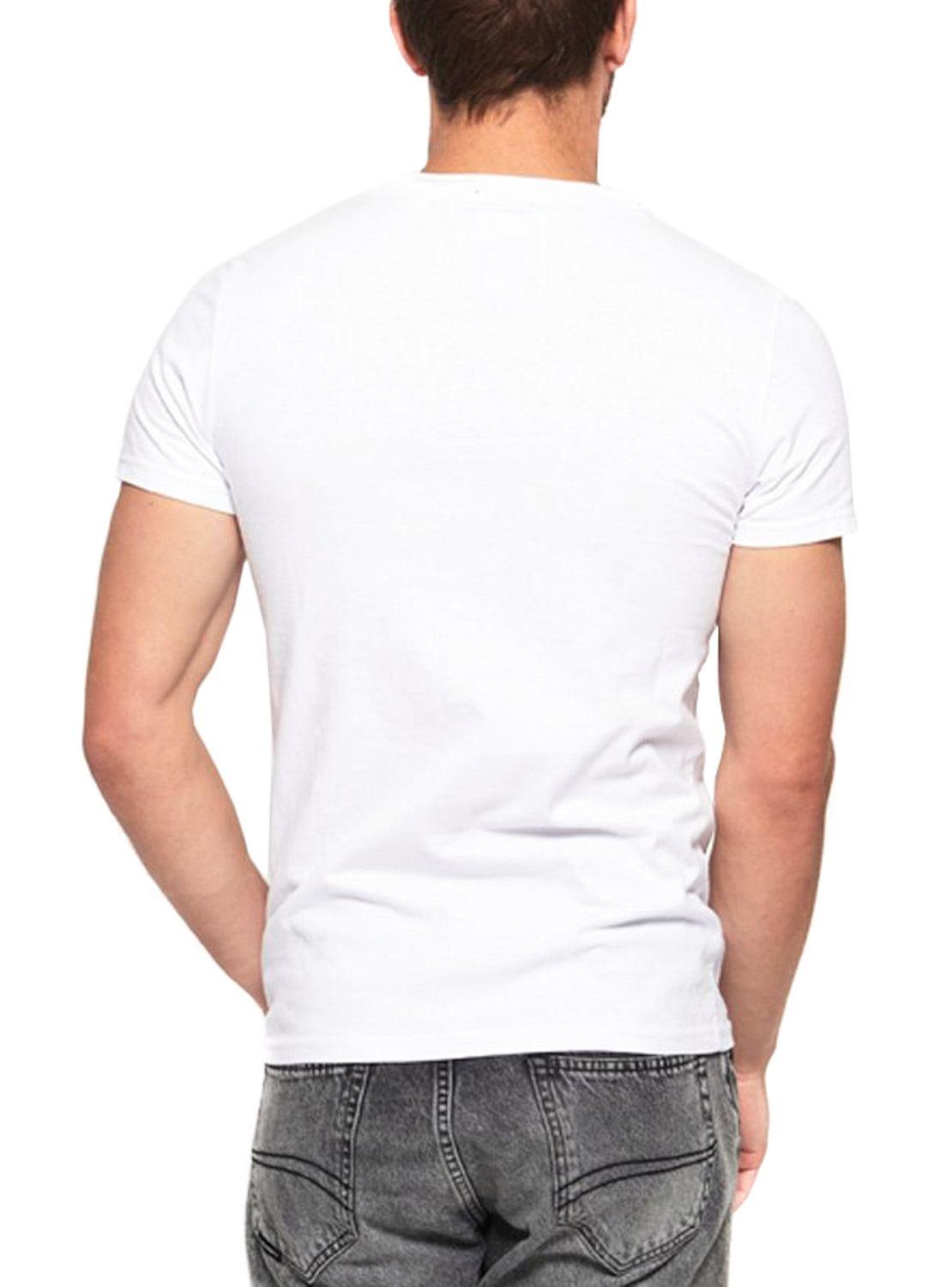 T-Shirt Superdry Malibu Branco Homem