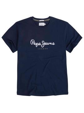 T- Shirt Pepe Jeans Eggo Azul