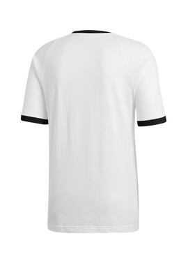 T-Shirt Adidas 3 Stripes Brancos Homens 