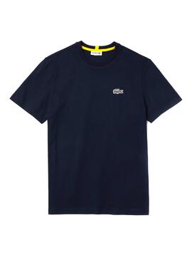 T-Shirt Lacoste x National Geographic Azul Marinho