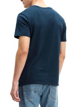 T-Shirt Levis Graphic Azul Multi Homem