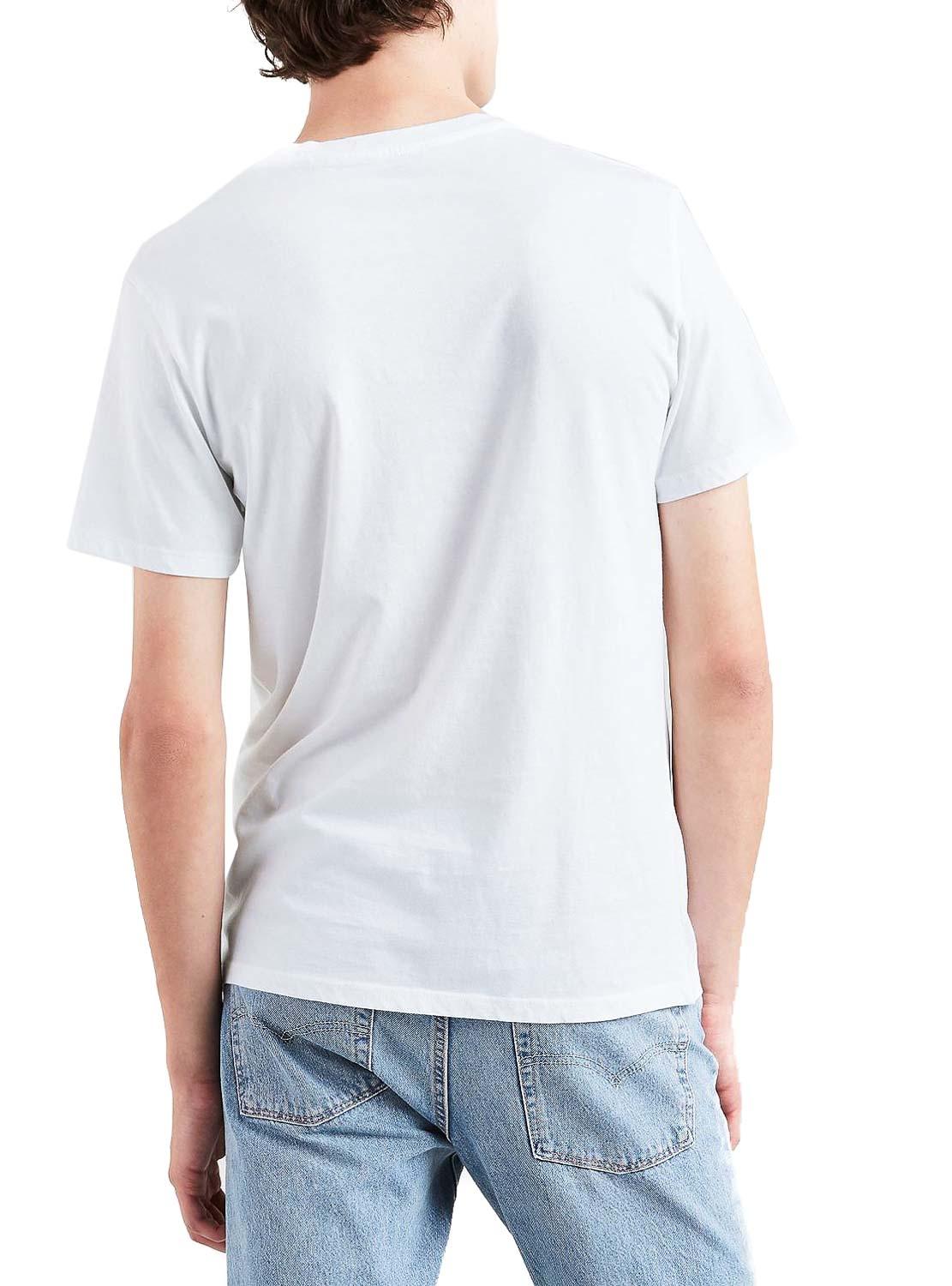 T-Shirt Levis Graphic Summer Branco Homem