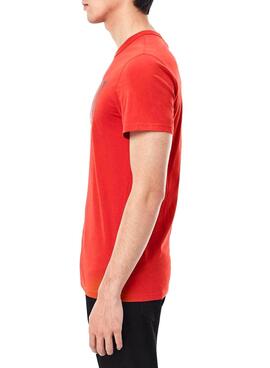 T-Shirt G-Star Raw Compact Vermelho para Homem
