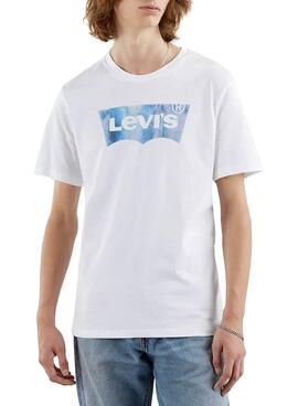 T-Shirt Levis Housemark Branco para Homem
