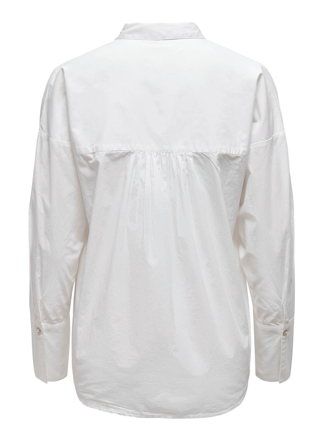 Camisa Only Sybil Branco para Mulher