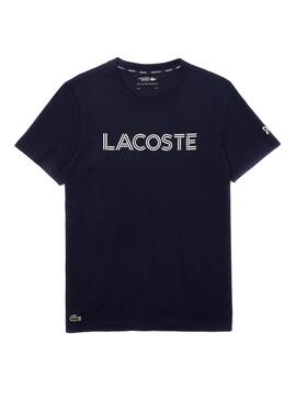 T-Shirt Lacoste TH9546 Azul Marinho para Homem