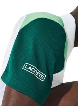 Polo Lacoste Sport Tennis Color Block para Homem