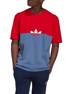 T-Shirt Adidas Slice Azul para Homem