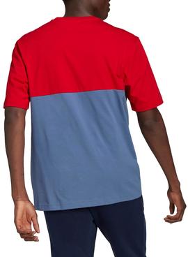 T-Shirt Adidas Slice Azul para Homem