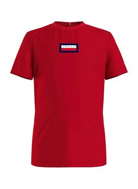 T-Shirt Tommy Hilfiger Graphic Tee Vermelho para Menino