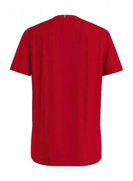 T-Shirt Tommy Hilfiger Graphic Tee Vermelho para Menino