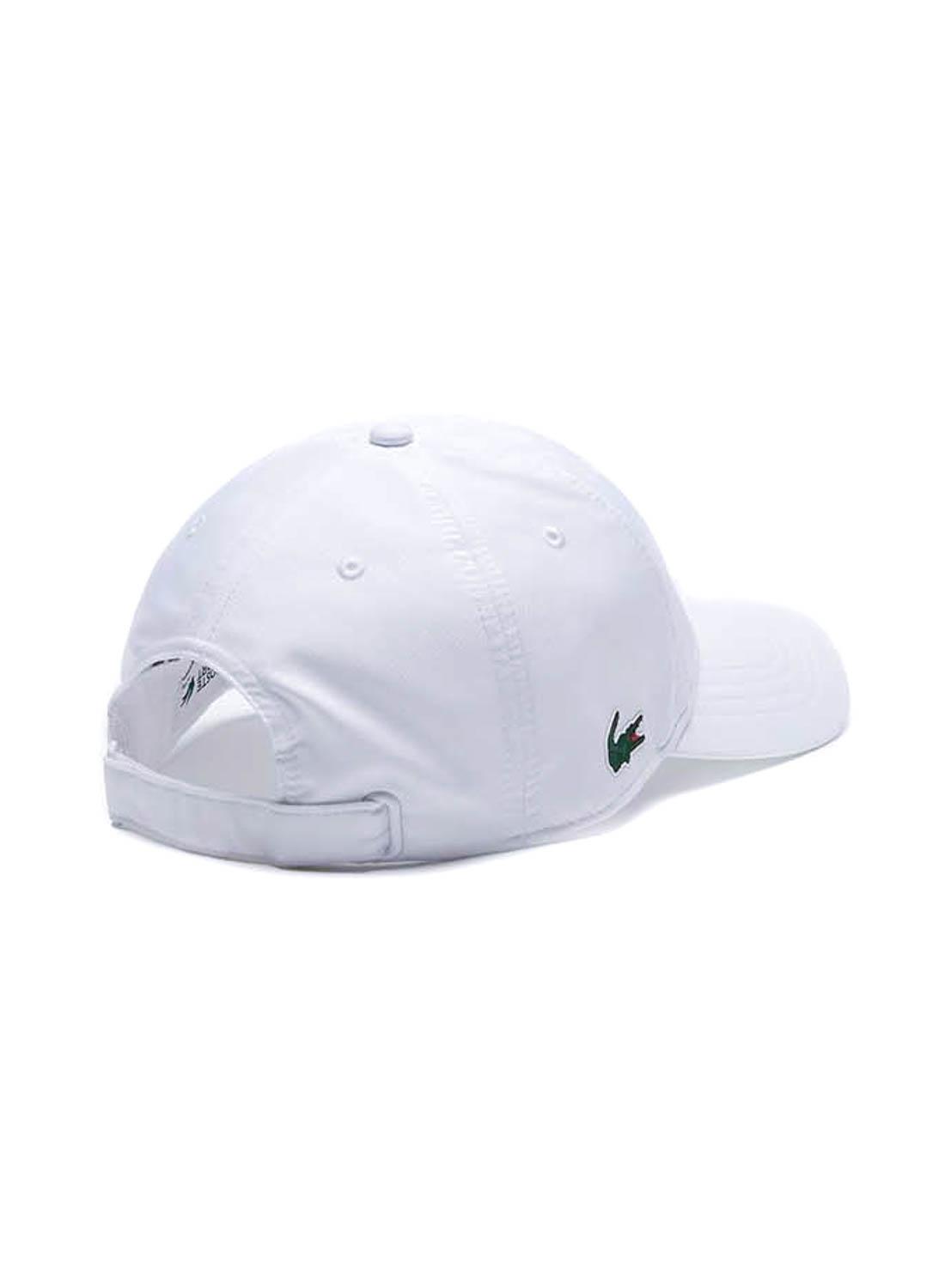 Gorro Lacoste Sport Tafetá Branco para Homem