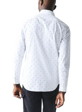 Camisa Lacoste CH0949 Branco para Homem
