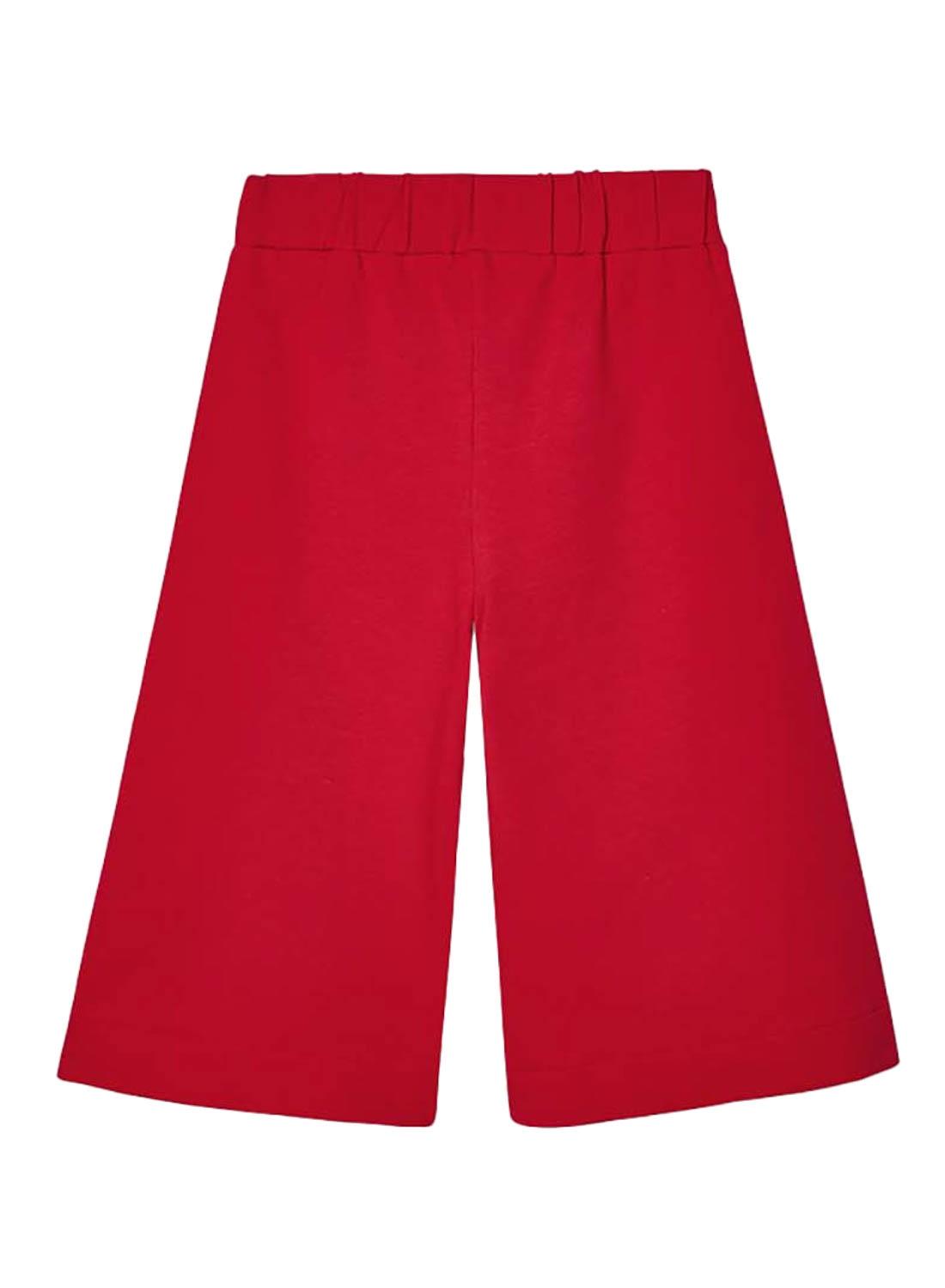 Calças Mayoral Culotte Vermelho Poppy para Menina