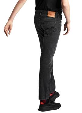 Jeans Levis 501 Original Cinza Homem