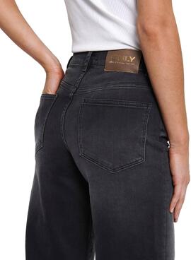 Jeans Only Madison Life Preto Mulher