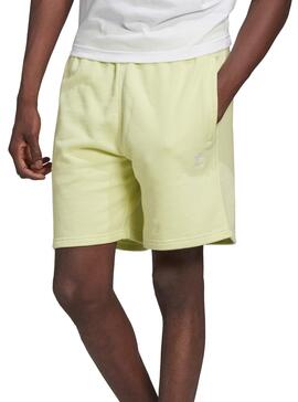 Bermuda Adidas Essential Amarelo para Homem