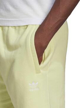 Bermuda Adidas Essential Amarelo para Homem
