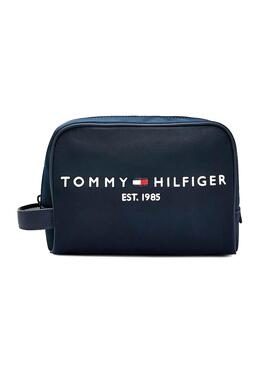 Bolsa de higiene Tommy Hilfiger Established Azul Marinho Homem