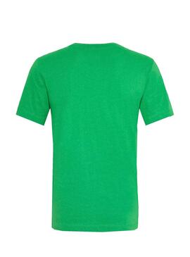 T-Shirt Lacoste Logo Oversize Verde para Homem