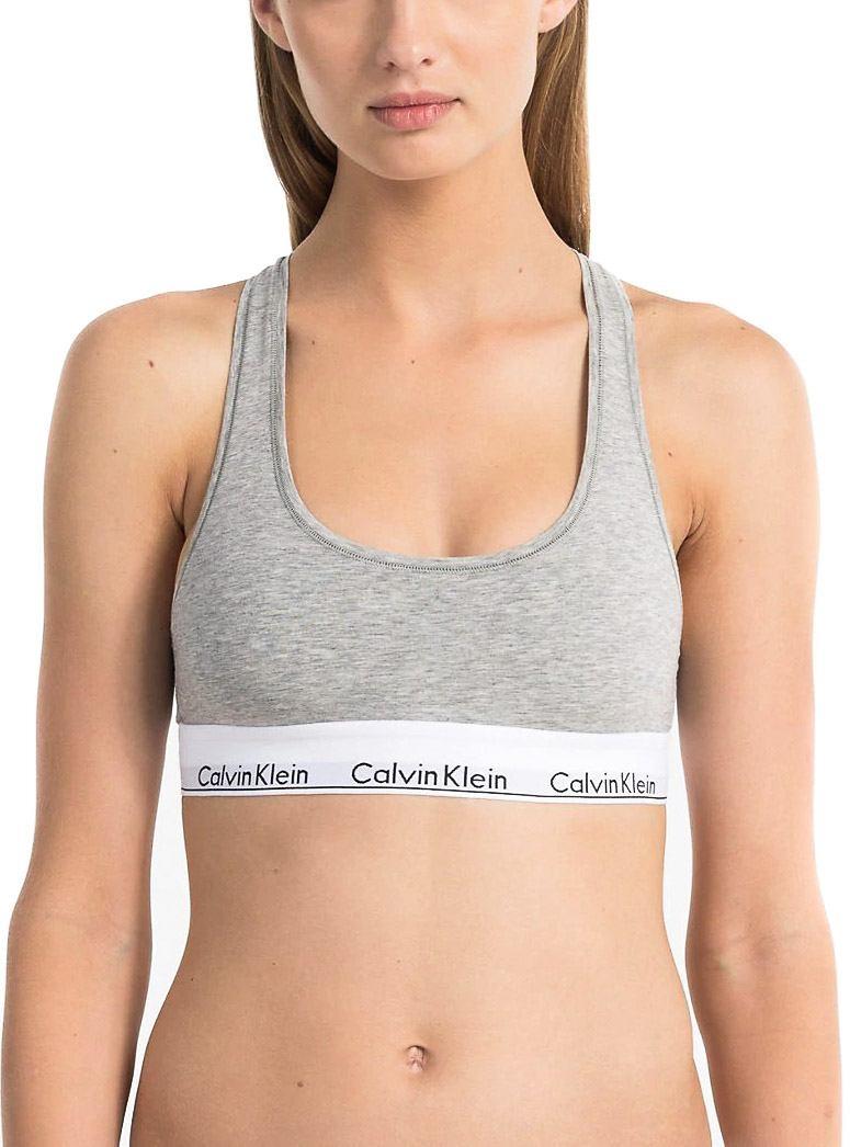 Bralette Calvin Klein Gray Woman