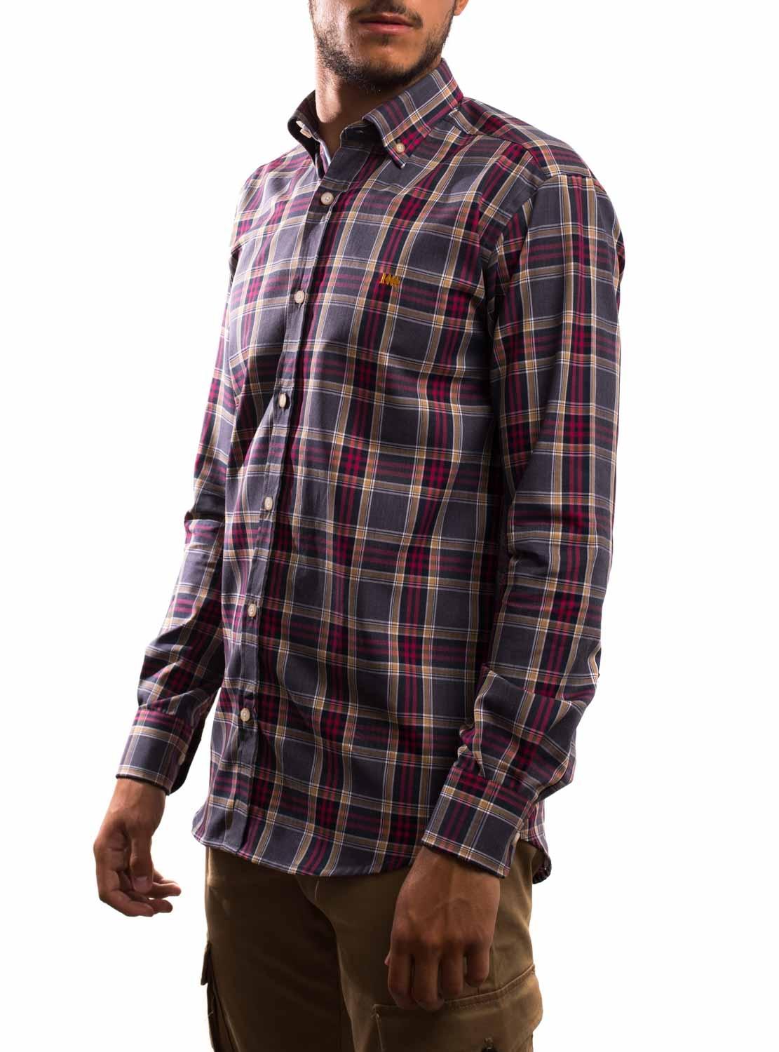 Camisa Klout Frames Cinza para Homem