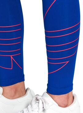 Leggings Adidas Large Logo Azul para Mulher