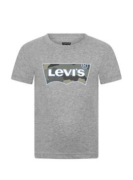 T-Shirt Levis Camo Cinza para Menino
