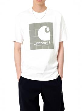 T-Shirt Carhartt Reflectante Branco para Homem