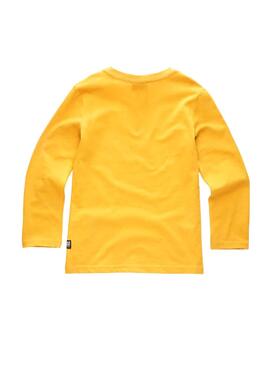 T-Shirt G-Star Raw Rino Amarelo para Menino