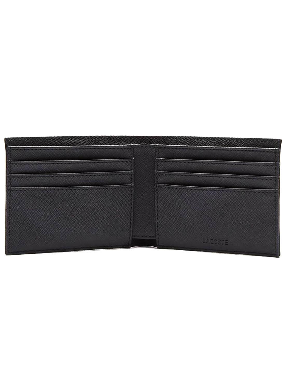 Carteira Lacoste Basic Preto para Homem