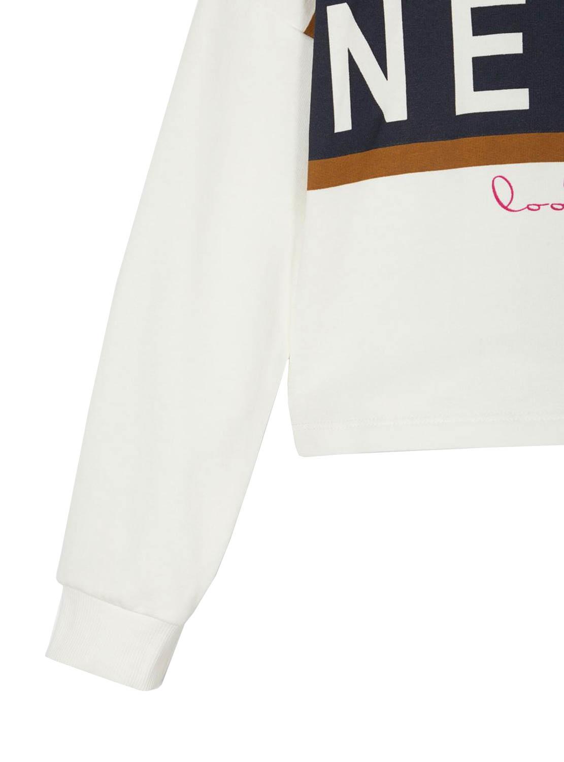 Sweat Nome It Viala Branco para Menina