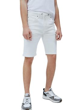 Bermuda Pepe Jeans Jagger Branco para Homem