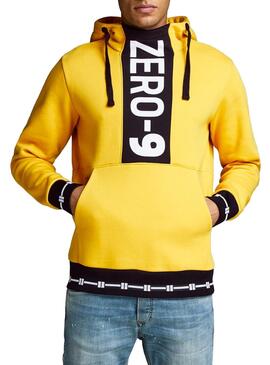 Sweat Jack and Jones Rookie Homem Amarelo