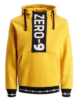 Sweat Jack and Jones Rookie Homem Amarelo