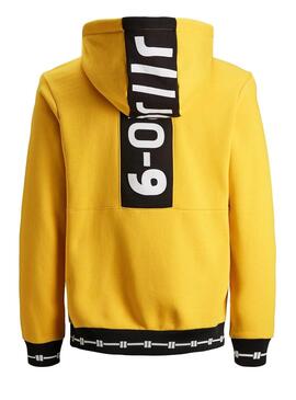 Sweat Jack and Jones Rookie Homem Amarelo