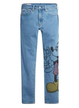 Calças Levis Disney 502 Indigo Azul para Homem