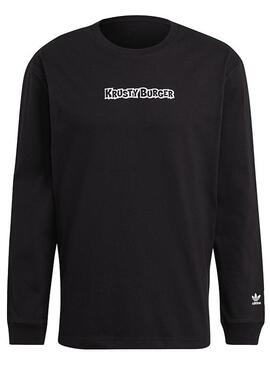 T-Shirt Adidas KrustyBurger Preto para Homem