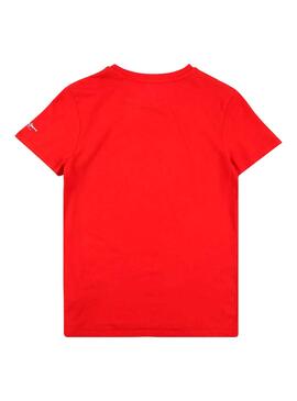 T-Shirt Pepe Jeans Jack Mars Vermelho para Menino
