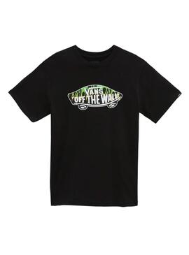 T-Shirt Vans OTW Logo Fill Preto para Menino