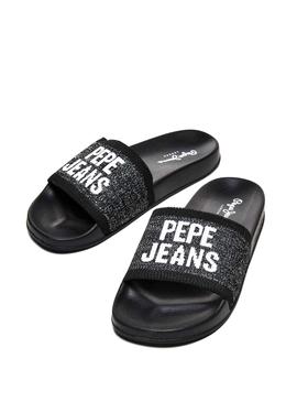 Flip flops Pepe Jeans Slider Preto para Mulher