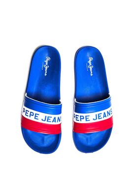 Flip flops Pepe Jeans Slider Timy Azul para Homem