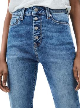 Jeans Pepe Jeans Dion Prime Azul Mulher