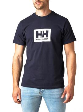 T-Shirt Helly Hansen Tokyo Azul Marinho Homem