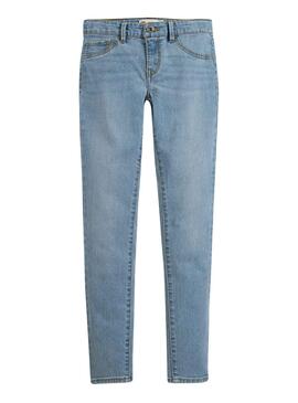 Jeans Levis 710 Super Skinny Azul Menina