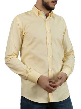 Camisa Klout Panama Amarelo para Homem