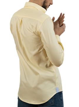 Camisa Klout Panama Amarelo para Homem