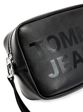 Bolsa Tommy Jeans Camara Bag Preto para Homem